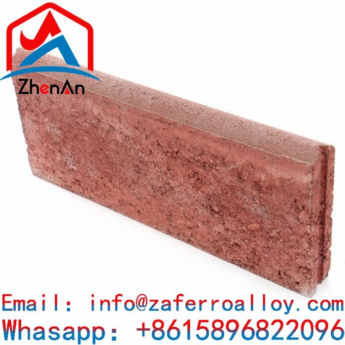 Brics Corundum Ymdoddedig Pwll Gwydr