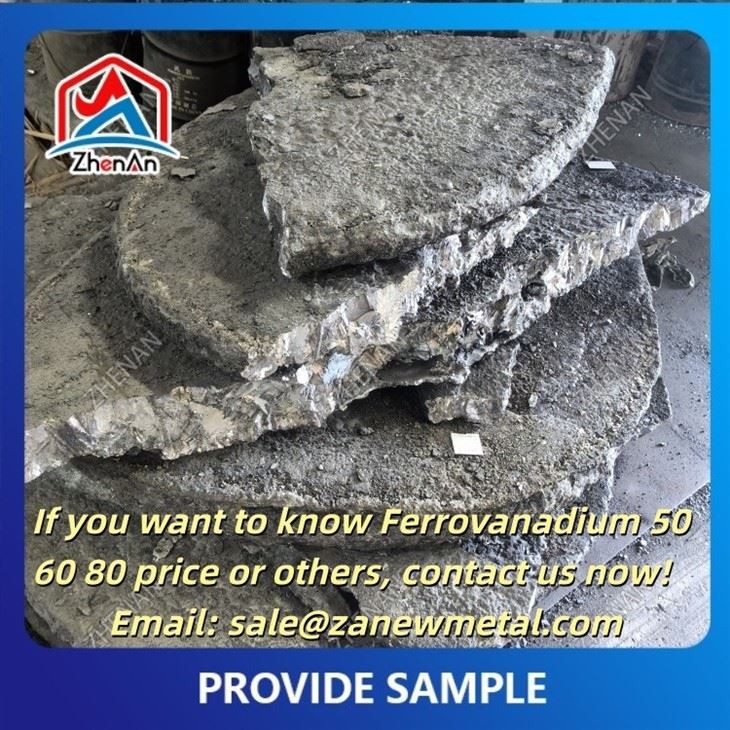 50-100 mm Ferro Vanadium 80% factory
